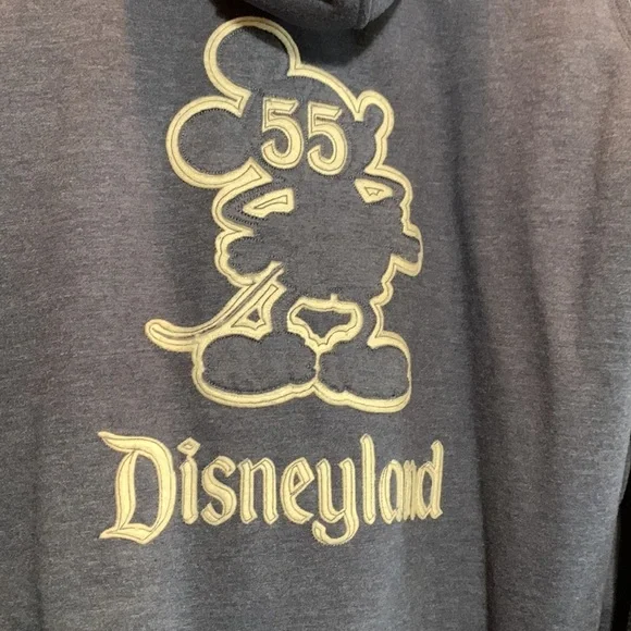 Disney Parks Disneyland 55th Anniversary Sherpa Fur Lined Hoodie - Picture 5 of 12